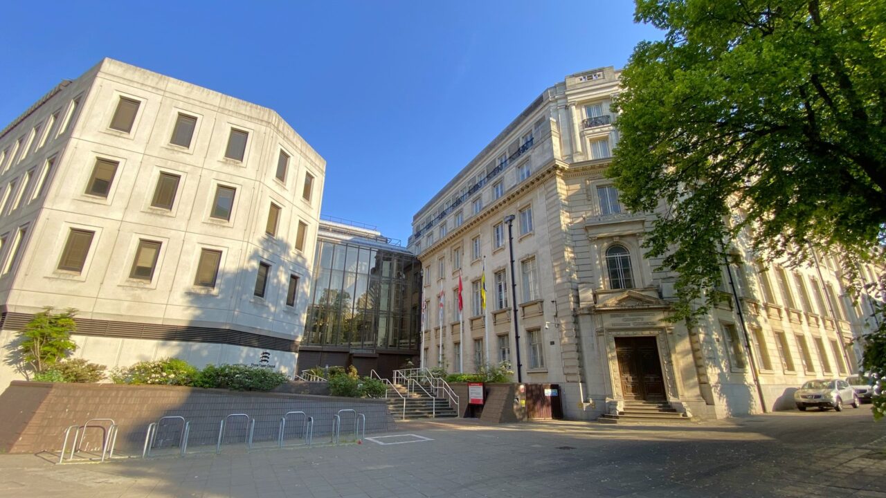 Essex County Hall, the headquarters building of Essex County Council