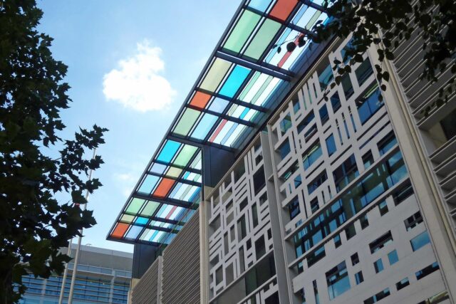 The Home Office building at 2 Marsham Street in Westminster, London