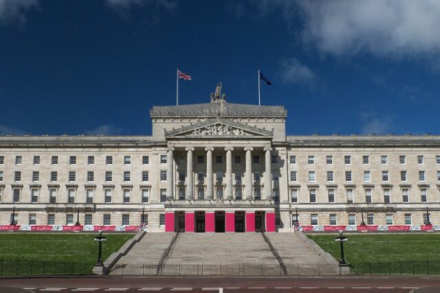Stormont Parliament Buildings, the seat of the Northern Ireland Assembly in Belfast