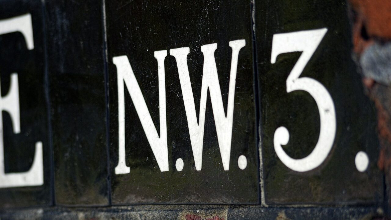 Close-up of a UK number plate showing letters and numbers
