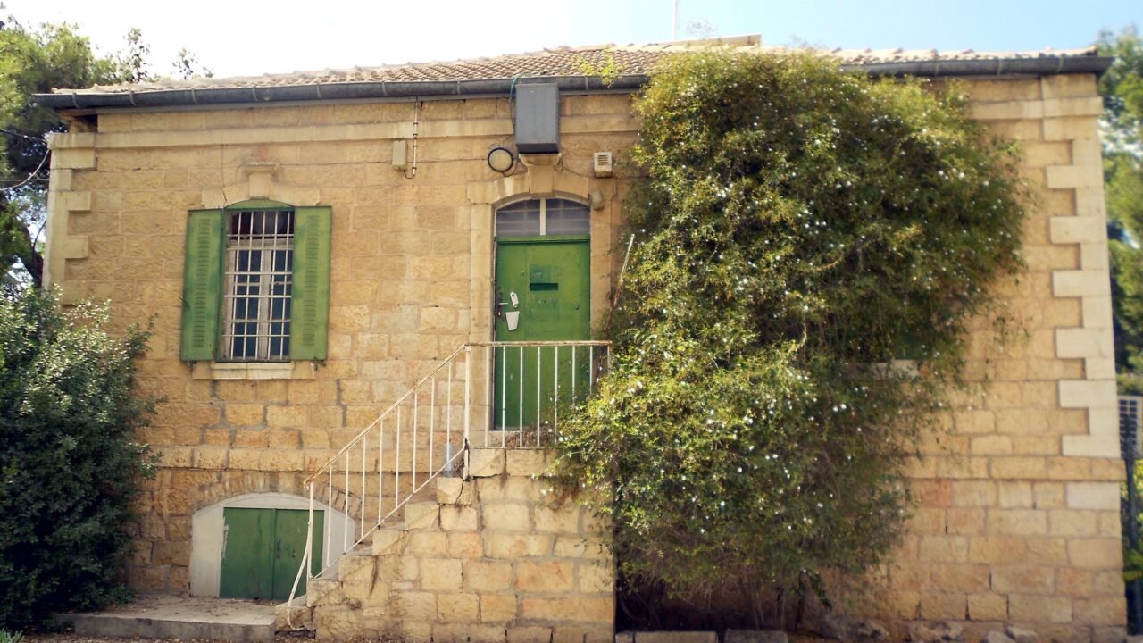 A heritage building identified as the British Consulate in Jerusalem
