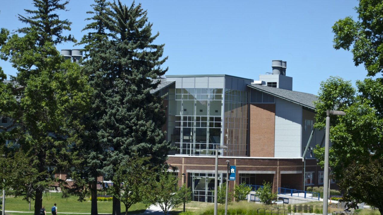 Chemistry and Biochemistry Building at Montana State University exterior view