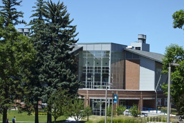 Chemistry and Biochemistry Building at Montana State University exterior view