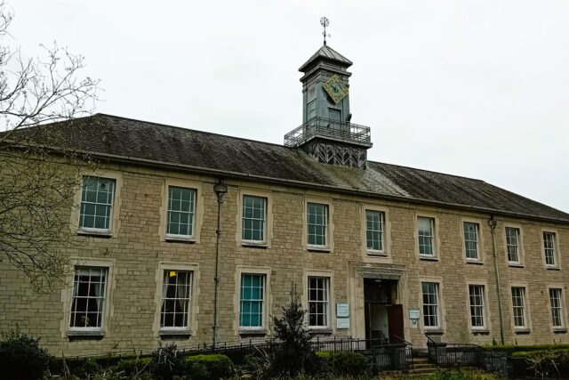 County Hall in Kendal, a stone building constructed in 1939 as headquarters for Westmorland County Council.